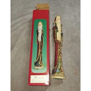 Vintage Windsor Collection 11" Pencil Santa Figure Christmas